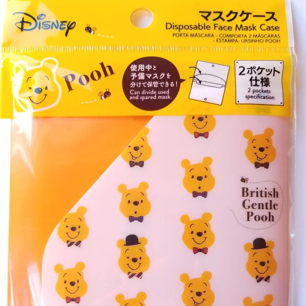 DISNEY WINNIE THE POOH DISPOSABLE FACE MASK CASE